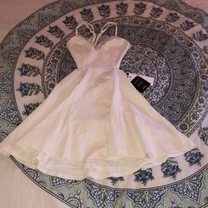Lulus White Lace Dress